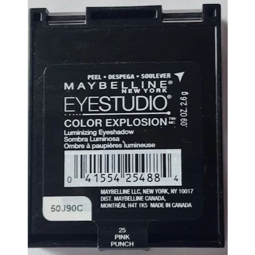 Maybelline Eye Studio Color Explosion Luminizing Eyeshadow Palette 25 Pink Punch